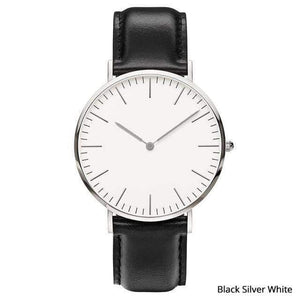 Planet Gates Black silver white Mens Stainless Steel Bracelet Quartz Watch Fashion Rose Gold Silver Man Watch Style Men Dress Watch 40mm