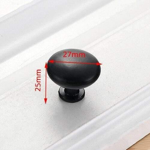 American Style Black Cabinet Handles Gold Solid Aluminum Alloy Kitchen Cupboard Pulls Drawer Knobs Furniture Handle Hardware