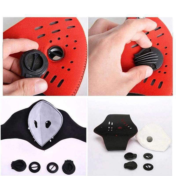 Planet Gates Black Skiing Windproof Thermal Face Masks Snowboard Warmer Dustproof City Air Respiratory Sports Mask Cover Cycling Protect