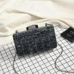 Planet Gates Black / Small Byoung 2018 Fashion Acrylic Clutch Women Evening Bag Party Clutch Handbag Ladies Shoulder Bag For Part Pink Evening Handbag