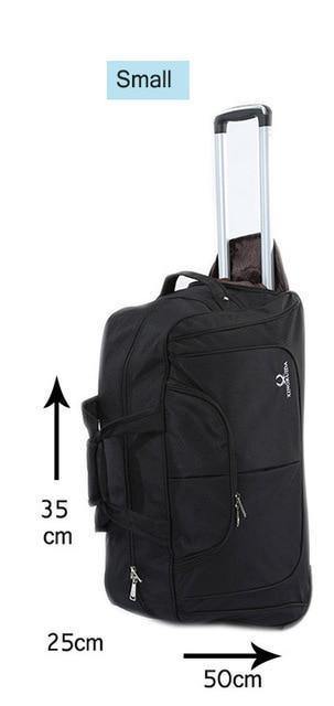 Planet Gates Black small Suitcases Travel Luggage Bag Canvas Suitcase On Wheels For Women Men Duffle Bags Short Journey Trolley Large Bags 2019