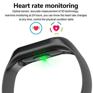 Smart Bracelet Color Screen Fitness Tracker IP67 Waterproof Blood Pressure Heart Rate Monitor Smart Band For Android IOS