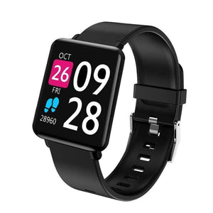 Planet Gates black Smart Watch Children Watches For Girls Boys Kids Student Electronic Wristwatch LED Digital Child Wrist Clock Smartwatch