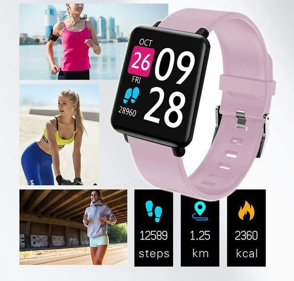 Planet Gates black Smart Watch Children Watches For Girls Boys Kids Student Electronic Wristwatch LED Digital Child Wrist Clock Smartwatch