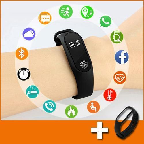 Planet Gates black Smart Watch Children Watches Kids For Girls Boys Wrist Clock Electronic LED Digital Child Wristwatch With Another Strap