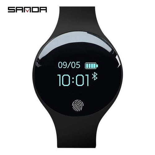 Planet Gates black Smart Watch Kids 3D Touch Screen Digital Led Sport Watch Silicone Child Wrist Clock Relogio Masculino