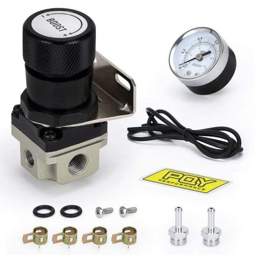 Planet Gates black / SPAIN LZONE - T2 UNIVERSAL ADJUSTABLE MANUAL GAUGE TURBO BOOST CONTROLLER 1-150 PSI SR20DET SR JR5811