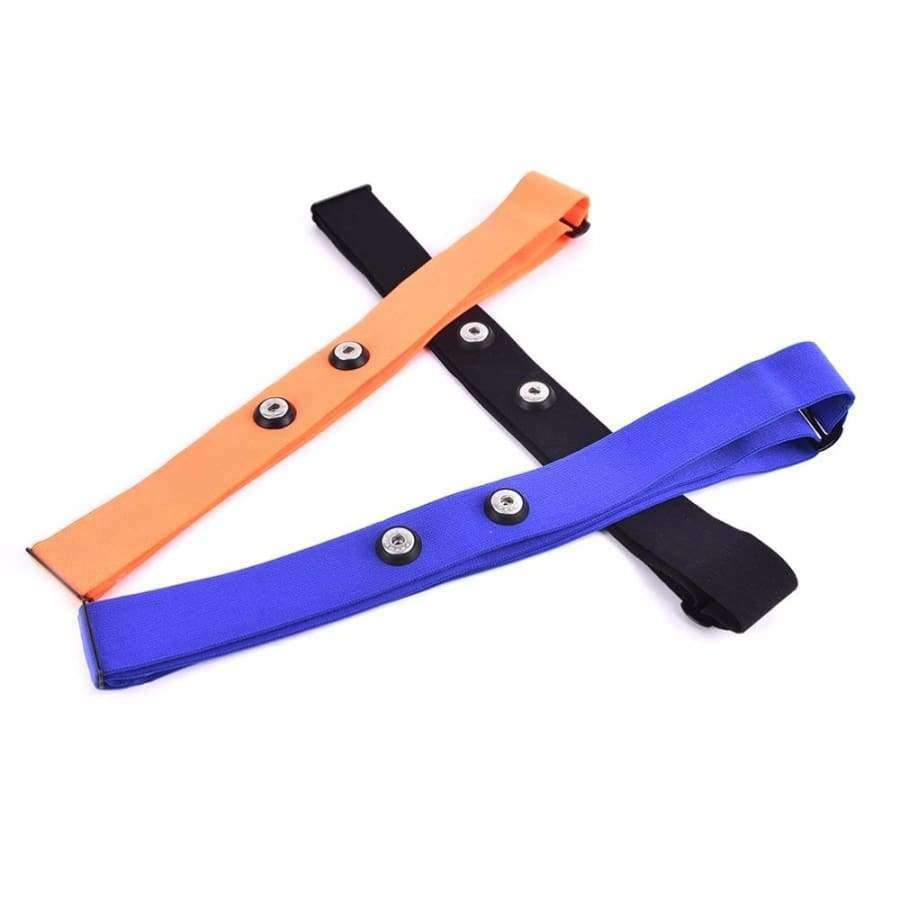 Planet Gates Black Sport Heart Rate Monitor Fitness Equipment Elastic Chest Mount Belt Strap Bands for Body Building