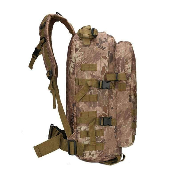 Planet Gates Black Sports Bags Military 3D Tactical Backpack 40L Camouflage Oxford Waterproof Outdoor Camping Climbing  Sports Backpacks