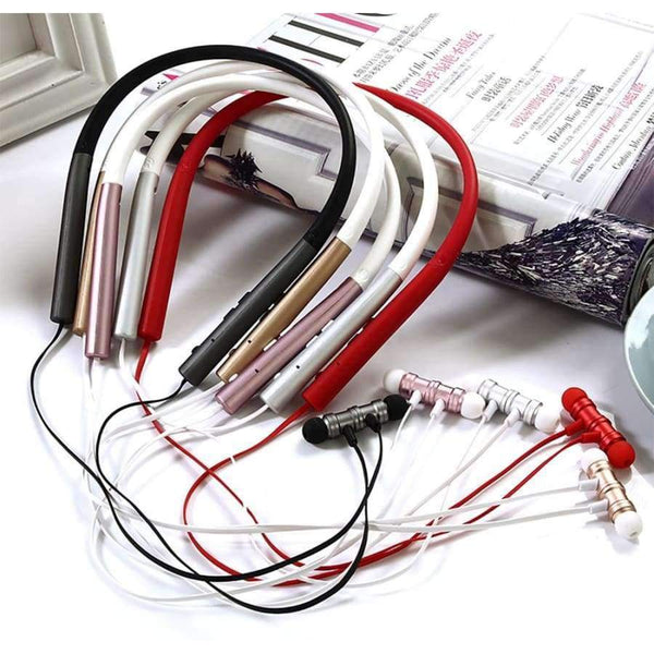 Planet Gates black Sports Earphone Bluetooth Headphone Sweat Proof Magnetic Earpiece Stereo Wireless Headset for Mobile Phone for iphone