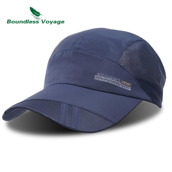 Planet Gates black Sports Hat Lightweight Breathable Soft Outdoor Run Cap Waterproof Headgear