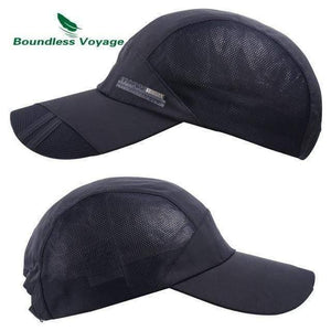 Planet Gates black Sports Hat Lightweight Breathable Soft Outdoor Run Cap Waterproof Headgear