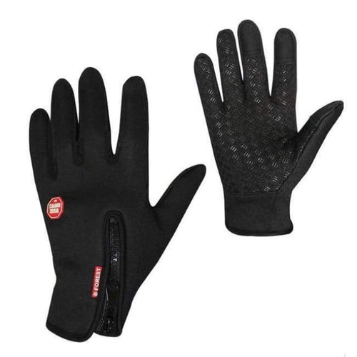 Planet Gates Black Standard / L Ski Gloves Men Women Child Touch Screen Snowboard Sport Gloves Outdoor Sports Windproof Snow Skiing Motorcycle Gloves