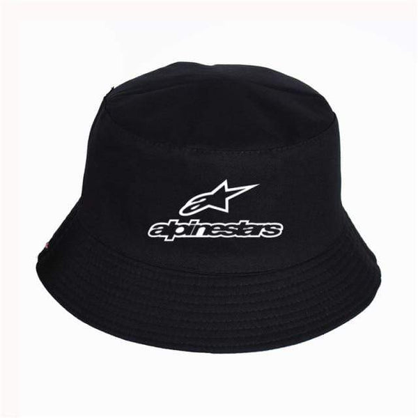 Planet Gates Black Star Printed Bucket Hats Summer pop  Women Men fisherman hat Outdoor sunshade cap fishing hat