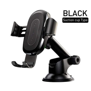 Baseus Qi Wireless Car Charger For Smart Phone Car Wireless Charger 10W Fast Charging Car Air Vent Mount Phone Holder