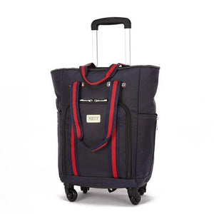 Planet Gates black Suitcase Bag,Cabin Rolling Luggage ,Universal wheel Travel Case ,Large capacity  trip Trolley , 50*35*20 cm Box