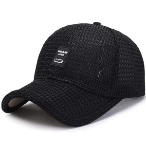 Planet Gates black Summer Baseball Hat For Men Breathable Mesh Trucker Cap Fashion Curved Visor Casquette Homme Casual Women Sun Caps
