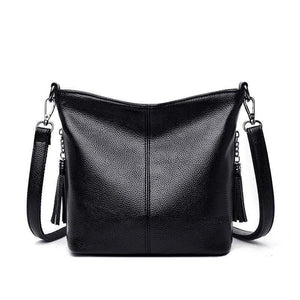 Summer Small Solid Colors Leather Shoulder Bags Girl Messenger Bag Female  Luxury Handbags