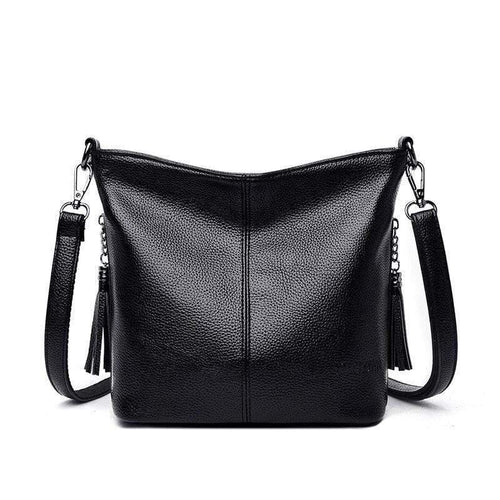 Summer Small Solid Colors Leather Shoulder Bags Girl Messenger Bag Female  Luxury Handbags