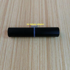 Planet Gates Black T type dual adapter to 3.5mm Jack Earphones Headphone Aux Audio Adapter Converter for Apple iPhone 8 / 7 / 7 Plus IOS 11