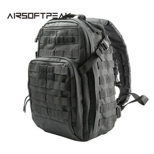 Planet Gates Black Tactical Backpack Molle Military Bag 40L Large  Nylon Outdoor Sports Bags Travel Camping Hiking Hunting Backpack
