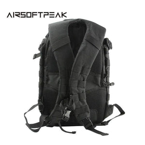 Planet Gates Black Tactical Backpack Molle Military Bag 40L Large  Nylon Outdoor Sports Bags Travel Camping Hiking Hunting Backpack