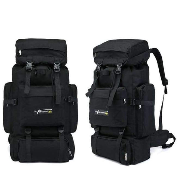 Planet Gates Black Tactical Bag Military Backpack Mountaineering Men Travel Outdoor Sport Bags Molle Backpacks Hunting Camping Rucksack XA583WA