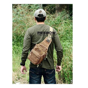 Planet Gates Black TACTICAL Outdoor Military Camouflage Sling Pack 1000D Cordura Urban Sports Chest Bag SWAT Hunting Molle Messenger Bag