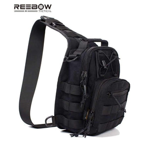 Planet Gates Black TACTICAL Outdoor Military Camouflage Sling Pack 1000D Cordura Urban Sports Chest Bag SWAT Hunting Molle Messenger Bag