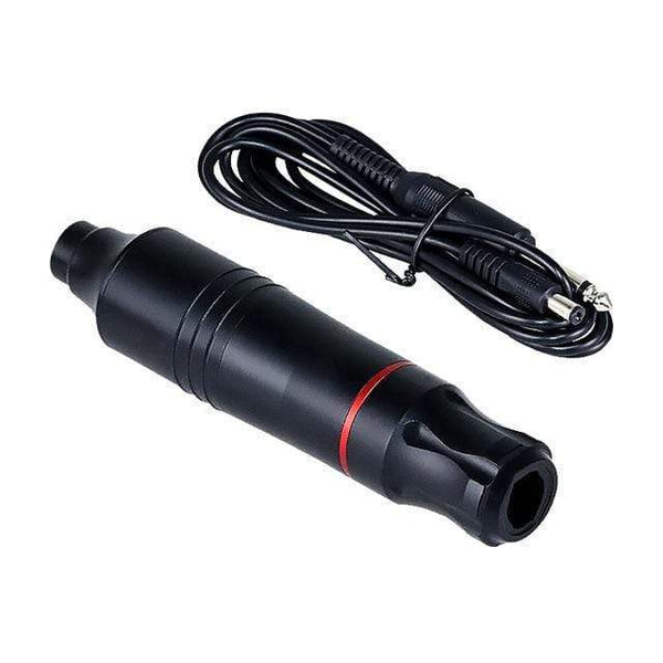 Planet Gates Black Tattoo Pen Professional Tattoo Machine Kit Tattoo Power Supply Rotary Pen With Cartridges Needle Tattoo Pen For Tattoo Beginners Artist
