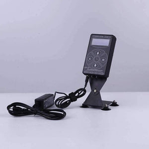Planet Gates Black Tattoo Power Supply Upgrade Tattoo Machine HP-2 Intelligent Digital LCD Makeup Dual Power Tattoo Supplies Set