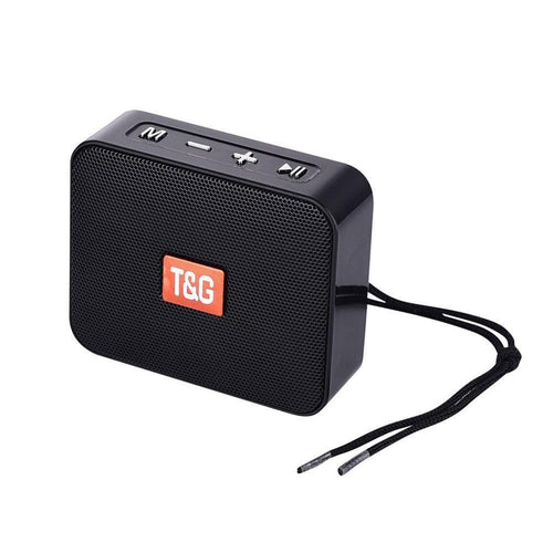 Planet Gates black TG166 Mini Portable Bluetooth Speaker Small Wireless Speaker Bluetooth 5.0 Support USB TF Card FM Radio Caixa De Som Altavoces