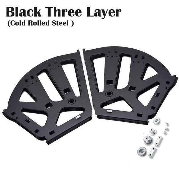 2PCS Furniture Hinges Shoes Drawer Cabinet Hinge Rack Metal Accessories Stainless Steel Foldable Self Fitting Hardware