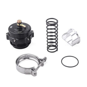 Planet Gates black Tial style 50mm Blow Off Valve CNC BOV Authentic with v-band Flange with logo RS-BOV027