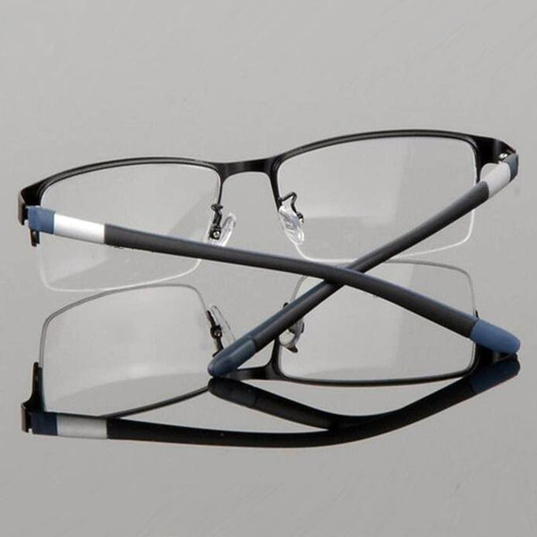Planet Gates Black Titanium Glasses Frame Men Eyeglasses Computer Optical Prescription Reading Clear Eye Lens