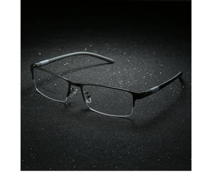 Planet Gates Black Titanium Glasses Frame Men Eyeglasses Computer Optical Prescription Reading Clear Eye Lens