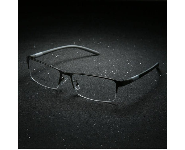 Planet Gates Black Titanium Glasses Frame Men Eyeglasses Computer Optical Prescription Reading Clear Eye Lens