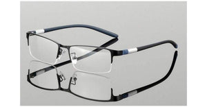 Planet Gates Black Titanium Glasses Frame Men Eyeglasses Computer Optical Prescription Reading Clear Eye Lens