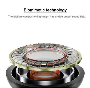 Planet Gates Black TOMKAS In-Ear Earphones Special Edition Headset Clear Bass Earphones With Microphone 5 Colors Metal Heavy Bass Headphones