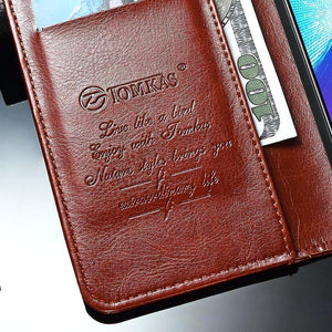 Planet Gates Black TOMKAS Luxury Leather Flip Case for Honor 8x 360 Protective Phone Cover Leather Wallet Silicon Cases for Huawei Honor 8x