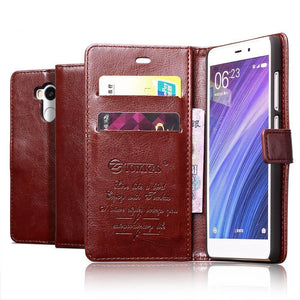 Planet Gates Black TOMKAS Phone Case For Coque Xiaomi Redmi 4 Pro Redmi 4 Cases Flip Leather Cover Wallet Case For Xiaomi Redmi 4 4Pro Prime
