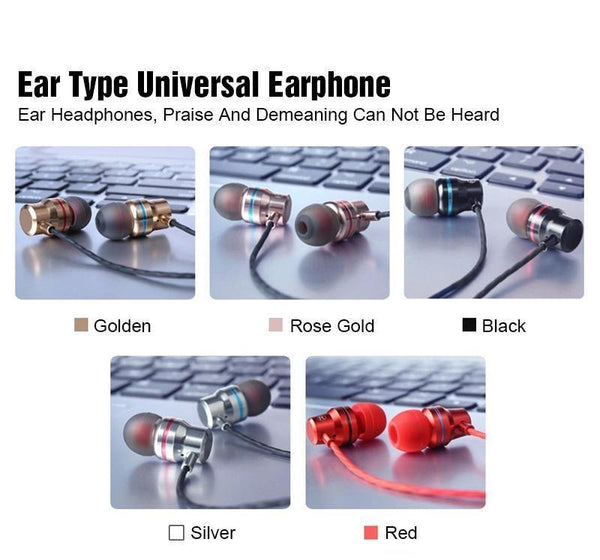 Planet Gates Black TOMKAS Wired Earbuds Headphones 3.5mm In Ear Earphone Earpiece With Mic Stereo Headset 5 Color For Samsung Xiaomi Phone Computer