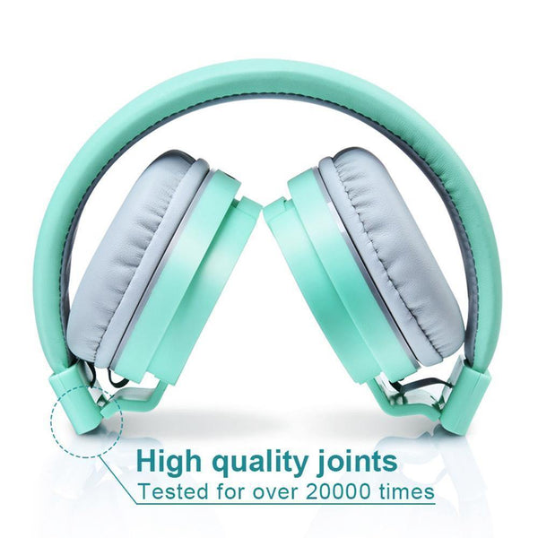 Planet Gates Black TOMKAS Wired Headphones Stereo Headset Adjustable Earphones and Headphone With Microphone Earphone For Phone and Music