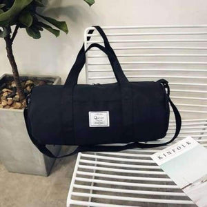 Planet Gates Black Top Quality Fitness Gym Sport Bags Men and Women Waterproof Sports Handbag Outdoor Travel Camping Multi-function Bag