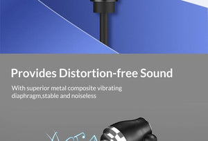 Planet Gates Black TOPK F07 Stereo Bass Earphone  3.5mm Jack In-ear Sport Wired Earphones with mic for iPhone Xiaomi Samsung Phone Computer Headset