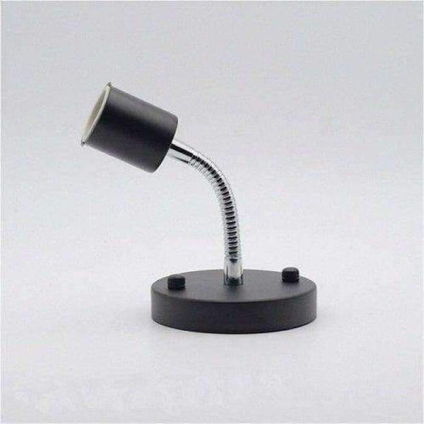 Planet Gates black / tube length120mm E27 Lamp Holder 180 Degree Rotation 120mm 200mm Tube DIY Lighting Accessories For Living Room Dinning Room Bedside Wall Bar