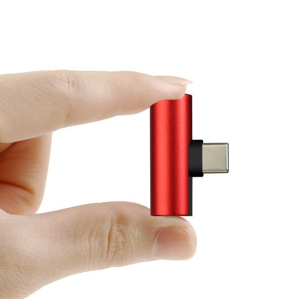Planet Gates black Type C To 3.5MM Adapter Mobile Phone Earphone Audio Adpater For Xiaomi For Android USB-C Headphones Splitter Converter Adapters