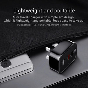 USB Charger Quick Charge 3.0 UK Plug Double Port Travel Wall Charger Adapter QC3.0 Mobile Phone Charger For iPhone Xiaomi - Planet Gates