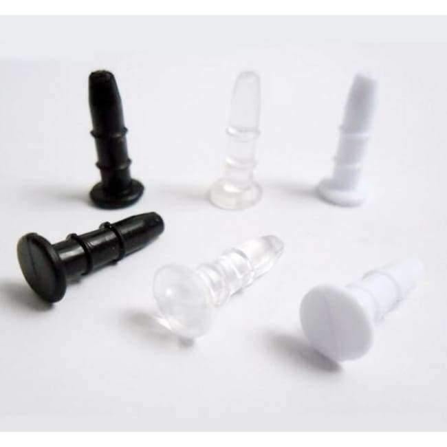 Planet Gates Black Universal Earphone Headphone Dust Plug Dust Cap For Iphone Samsung 3.5mm Plug Mobile Phone Accessory