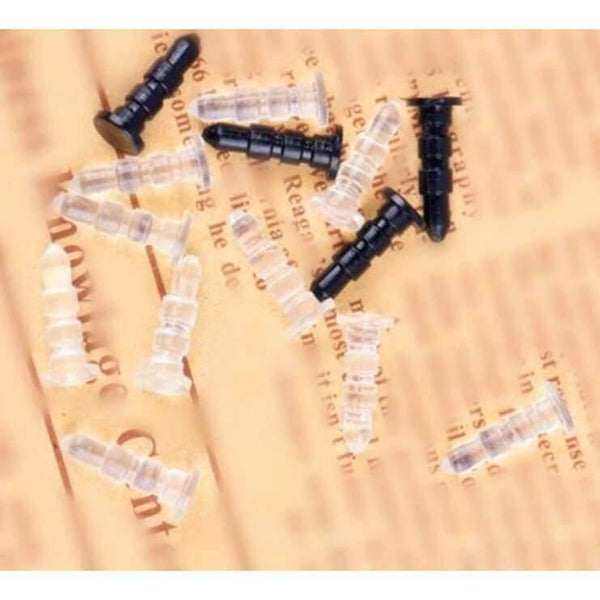 Planet Gates Black Universal Earphone Headphone Dust Plug Dust Cap For Iphone Samsung 3.5mm Plug Mobile Phone Accessory